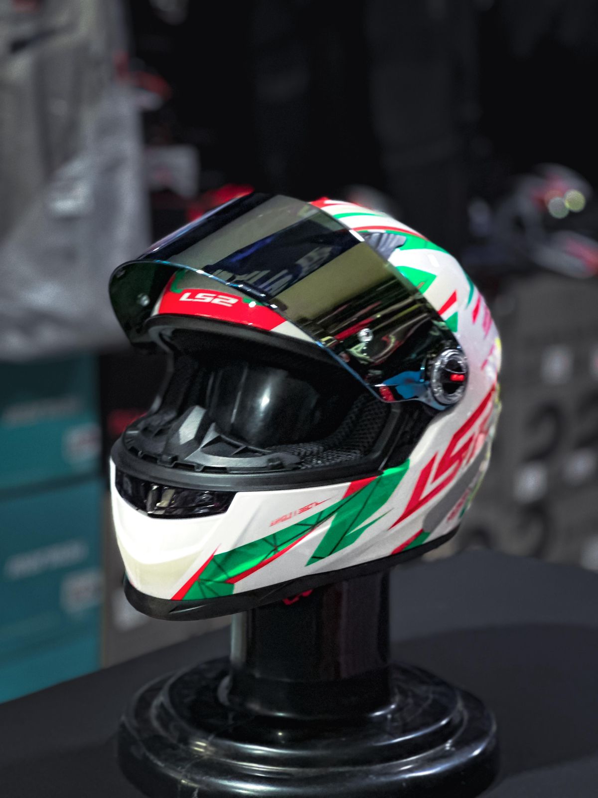 LS2 FF358 DRAZE GREY/GRE/RED 