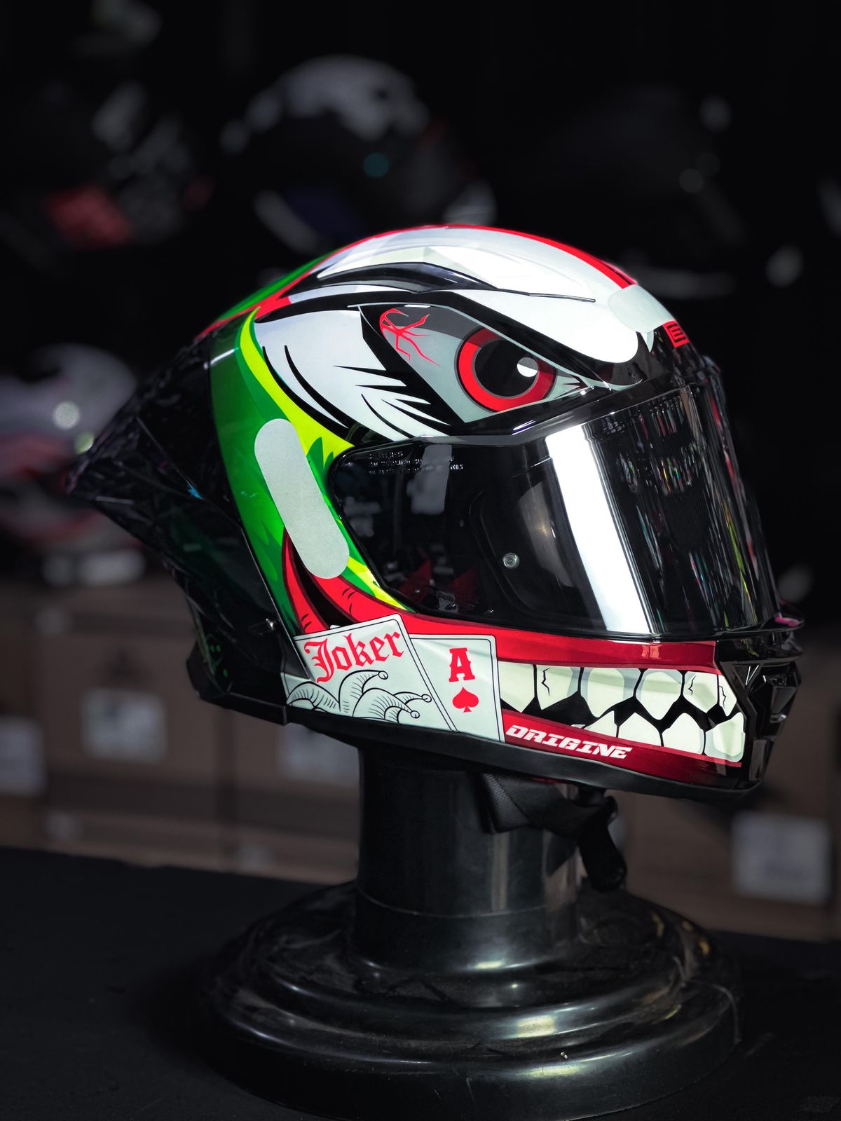 ORIGINE PISTA JOKER GREEN BLACK GLOSS