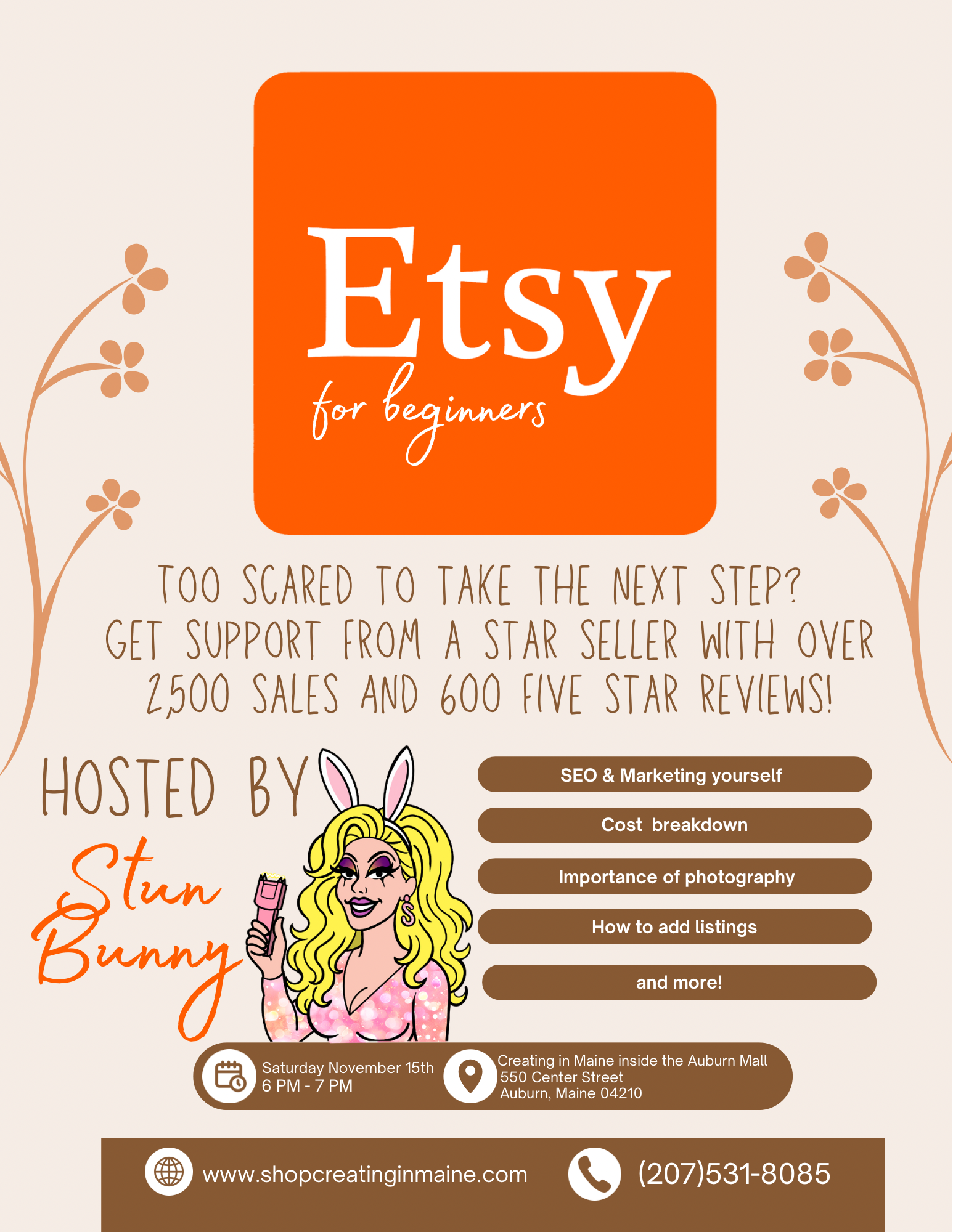 Etsy for Beginners Workshop