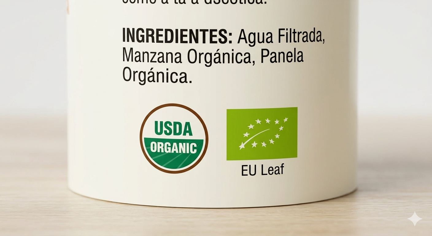 Vinagre de Sidra de Manzana Con la  Madre 500ml