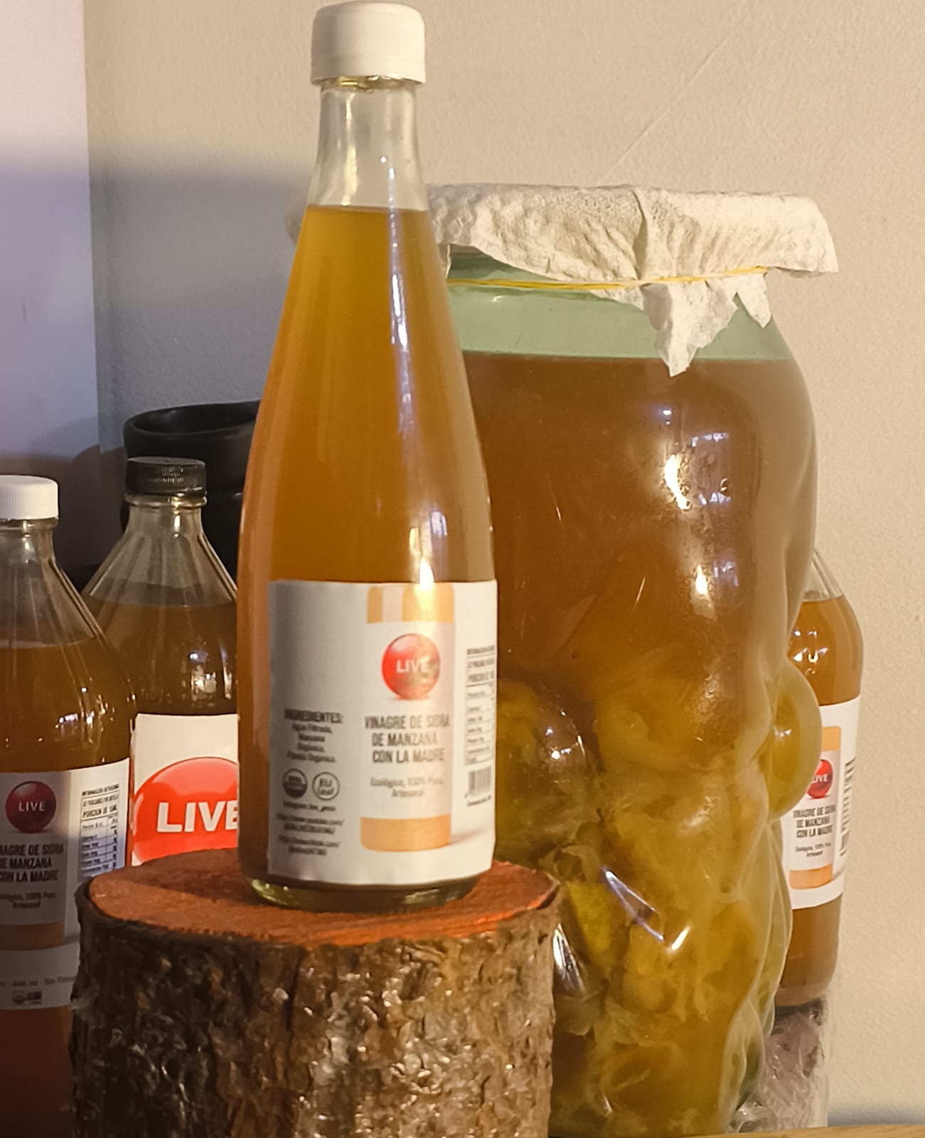 KIT MADRE VIVA DE SIDRA DE MANZANA 500ml