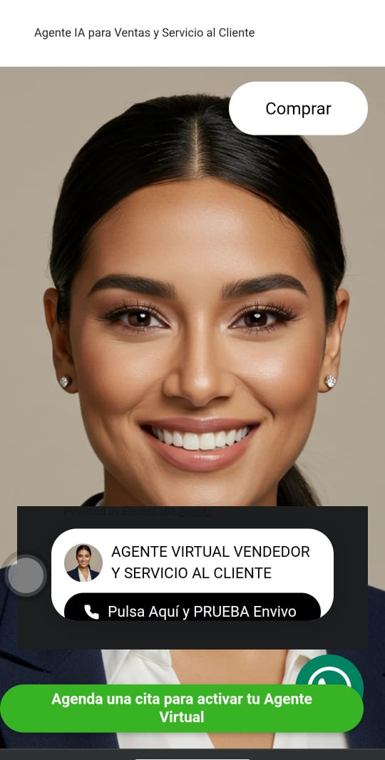 Página de Aterrizaje (Landing Page) es fundamental para cualquier negocio moderno con Agentes Conversacionales IA, publicidad digital o redes sociales 