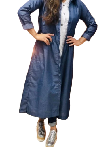 Long Denim Dress