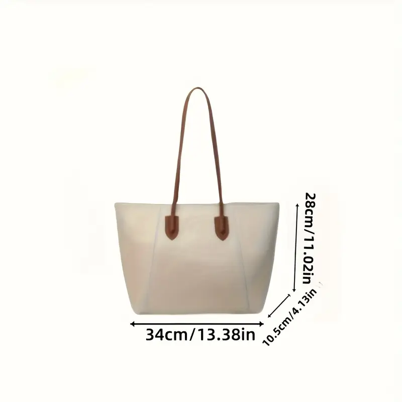 Elegant Beige Tote Bag