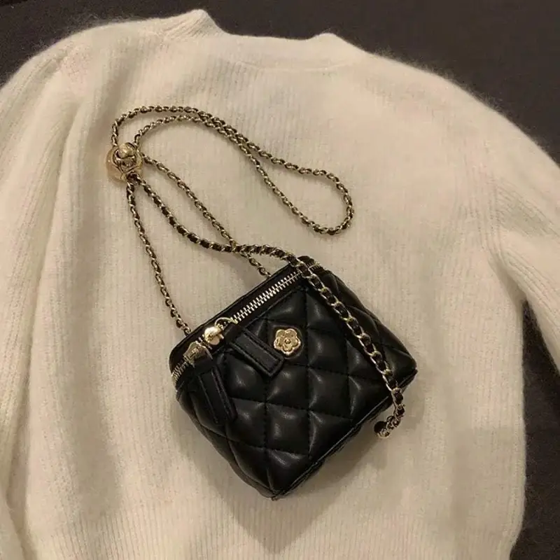 Quilted Chain Mini Shoulder Bags
