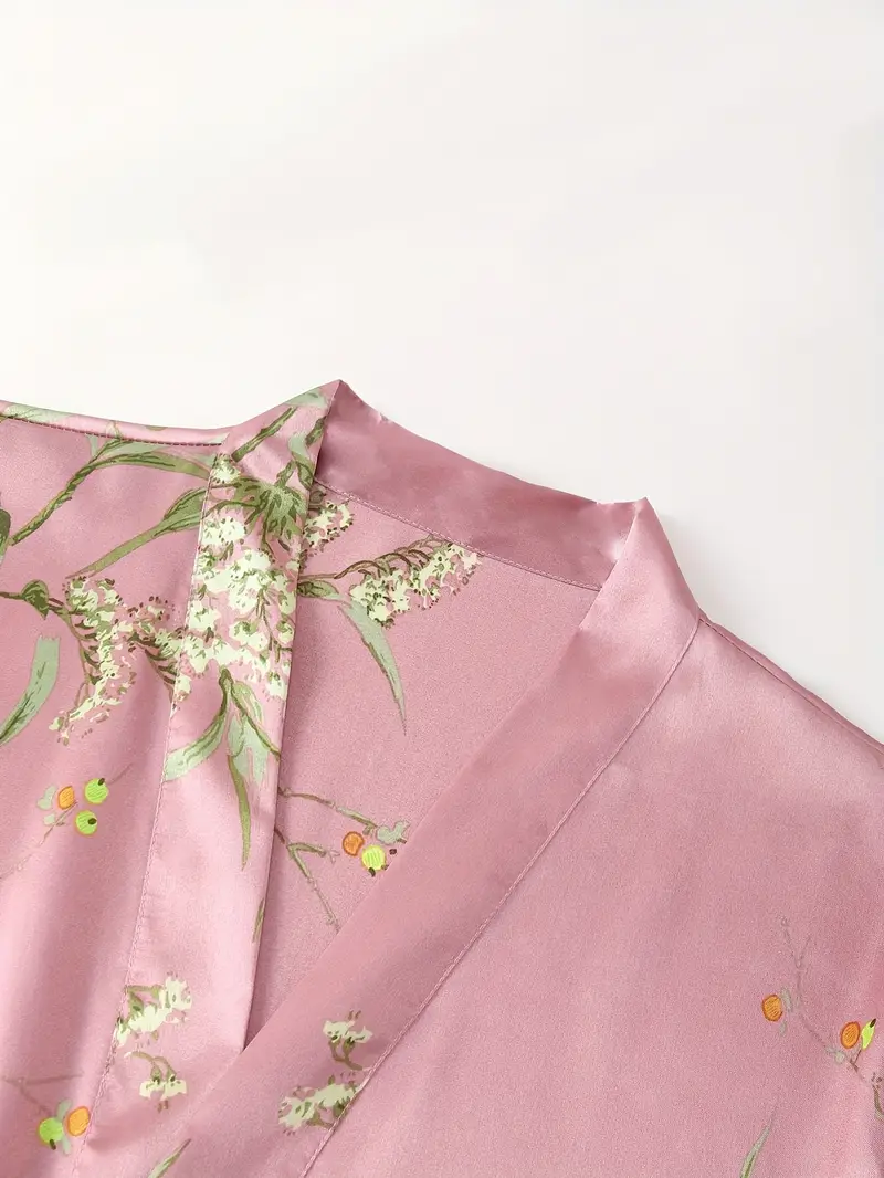 Floral Silk night wear