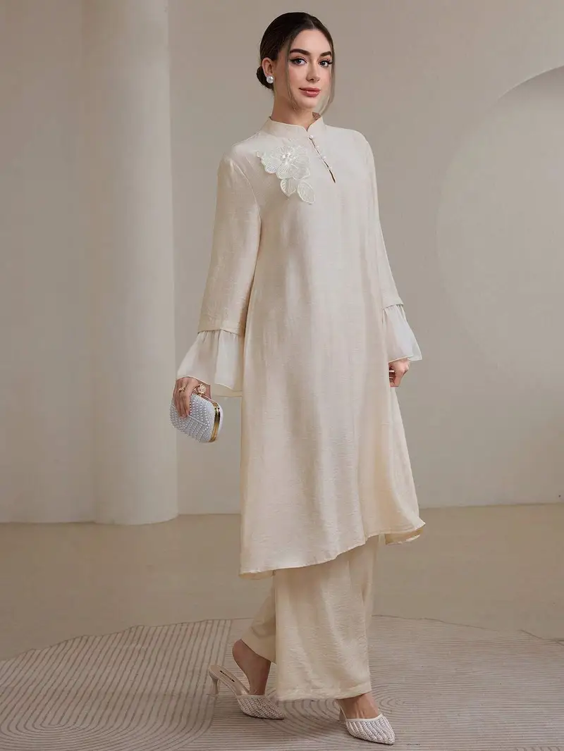 Elegant Off-White Co-ord set