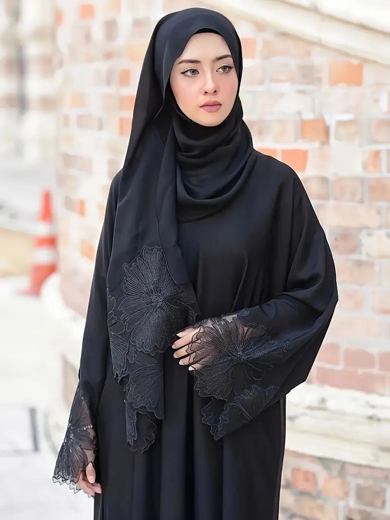 Elegant Black Abaya