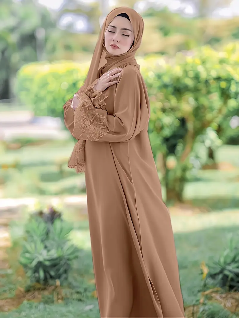 Elegant Brown Abaya