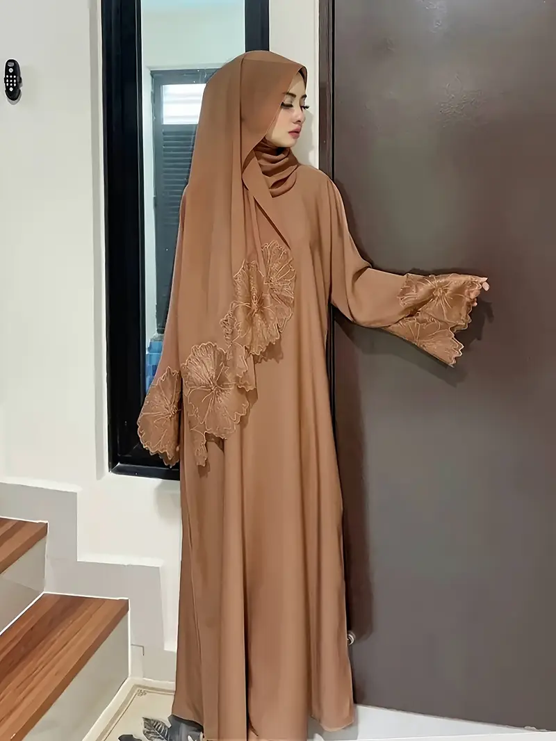 Elegant Brown Abaya