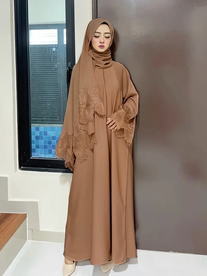 Elegant Brown Abaya