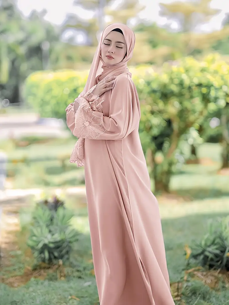 Elegant Beige Abaya