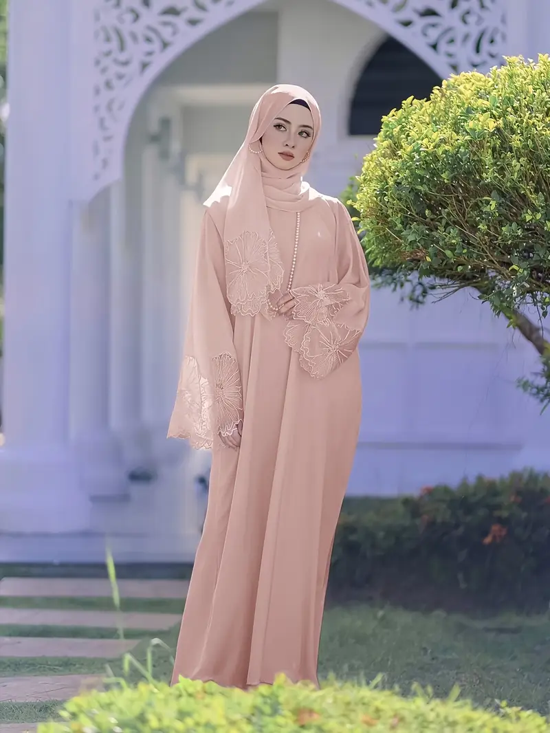 Elegant Beige Abaya