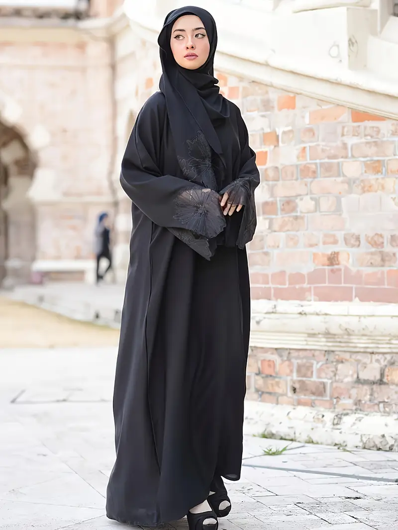 Elegant Black Abaya