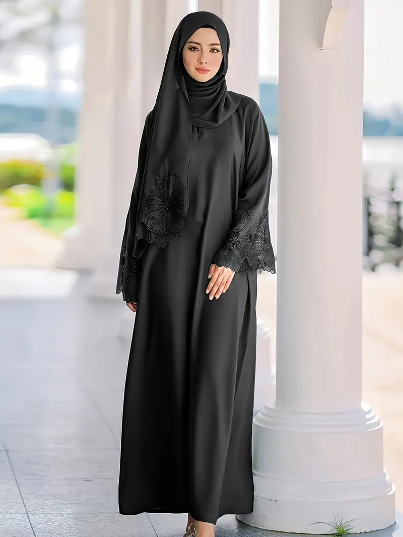 Elegant Black Abaya