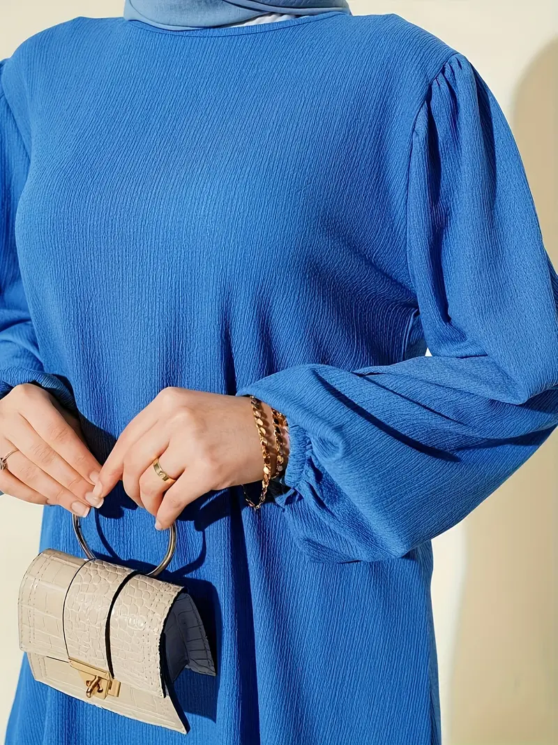 SKY-Blue Two-Piece Modest Outfit