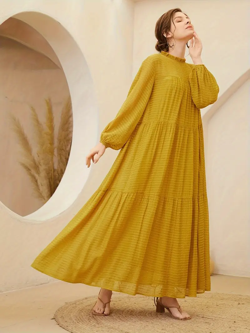 RICHARD Mustard Maxi Dress