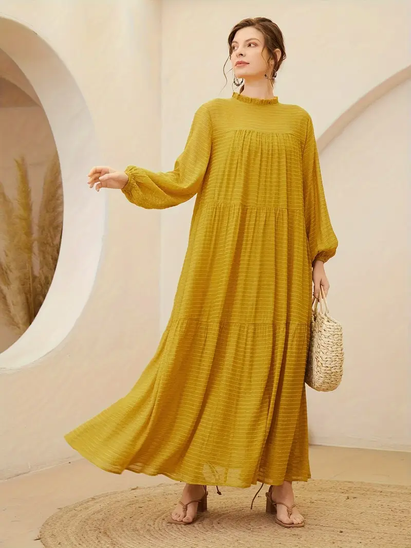 RICHARD Mustard Maxi Dress