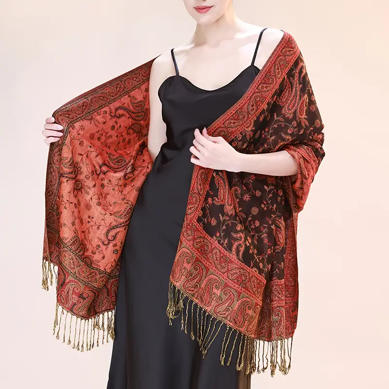 SUMBAL CHIC PAISLEY SHAWL