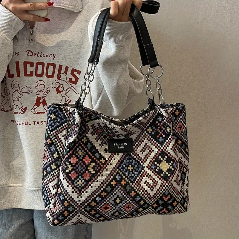 FASHION Embroidered Handbag