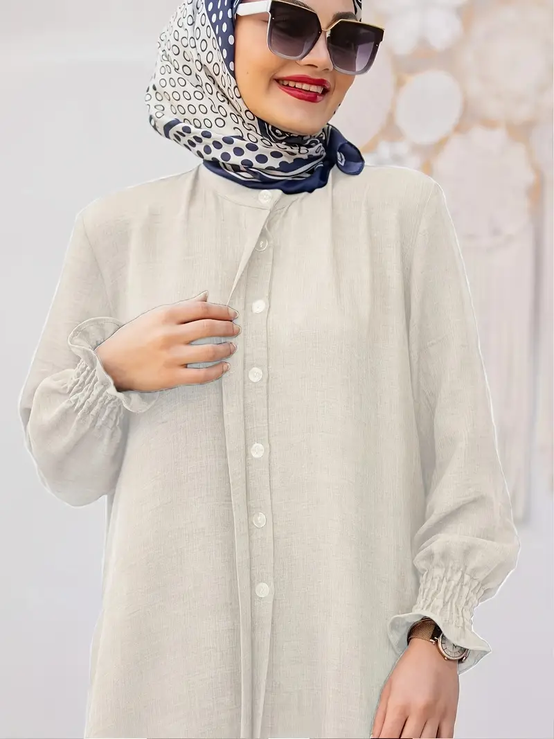 MEHRU Elegant White Dress