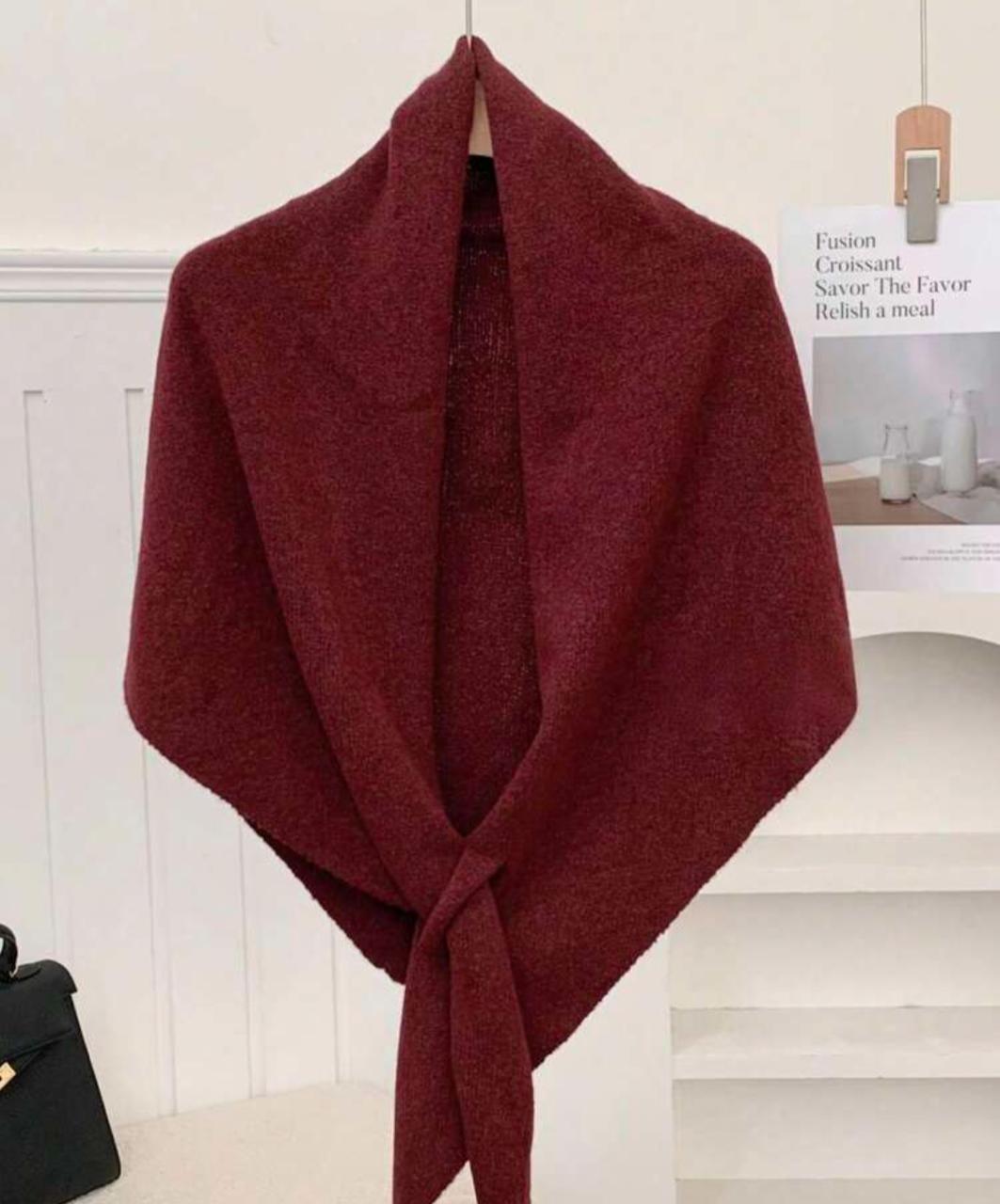 Loose Tie up Wool Cardigan