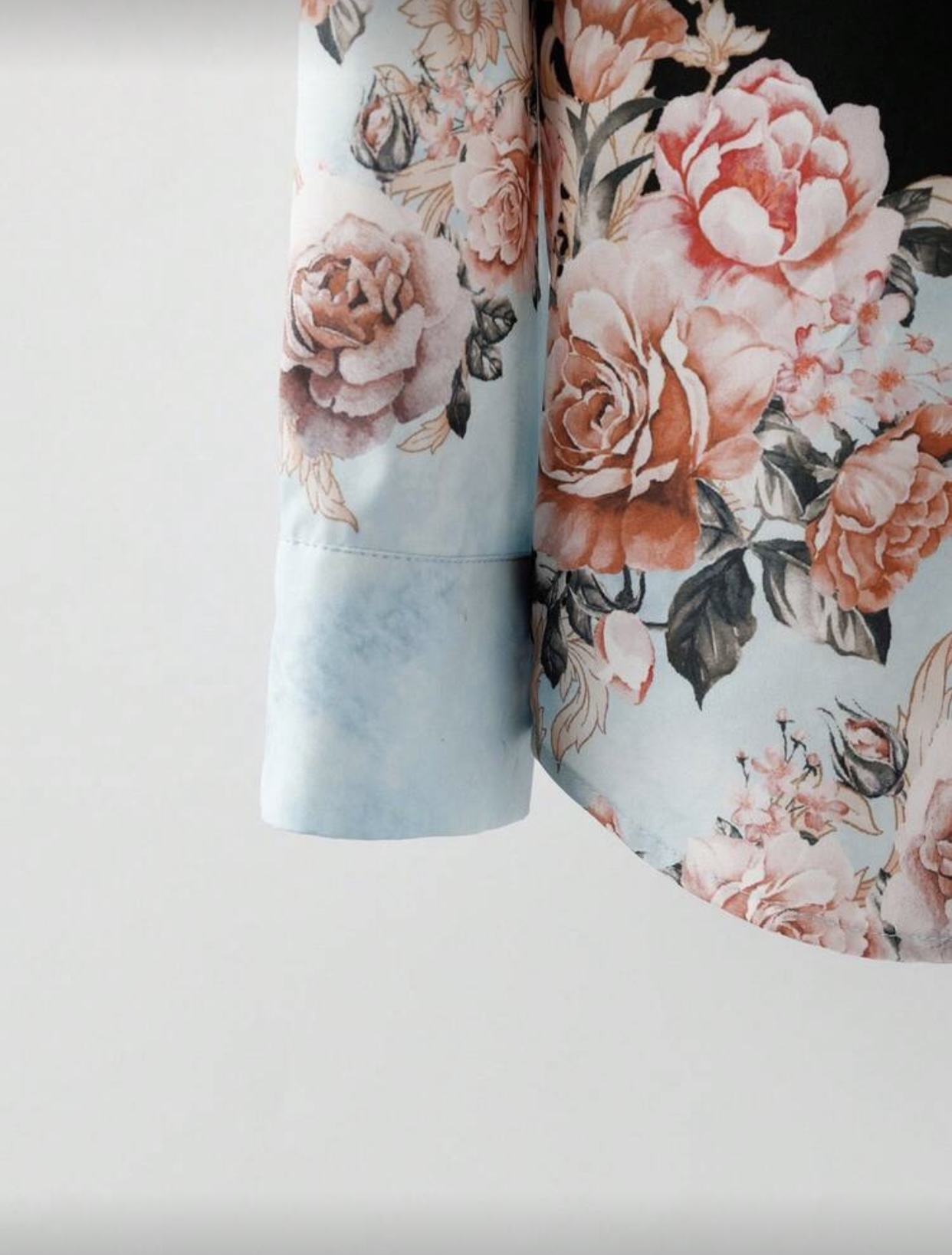 Floral Print Viscose Pajama Set
