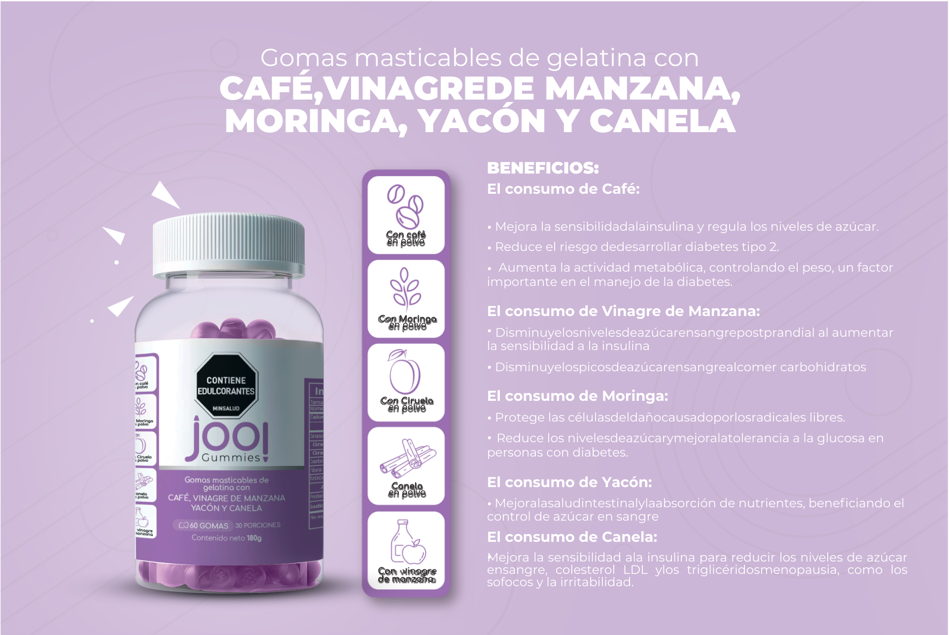 Jooi Gummies – Colágeno, Cabello, Piel y Uñas