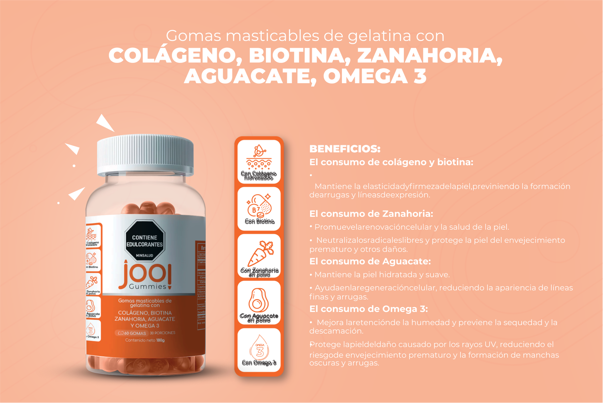 Jooi Gummies – Colágeno y Belleza Natural