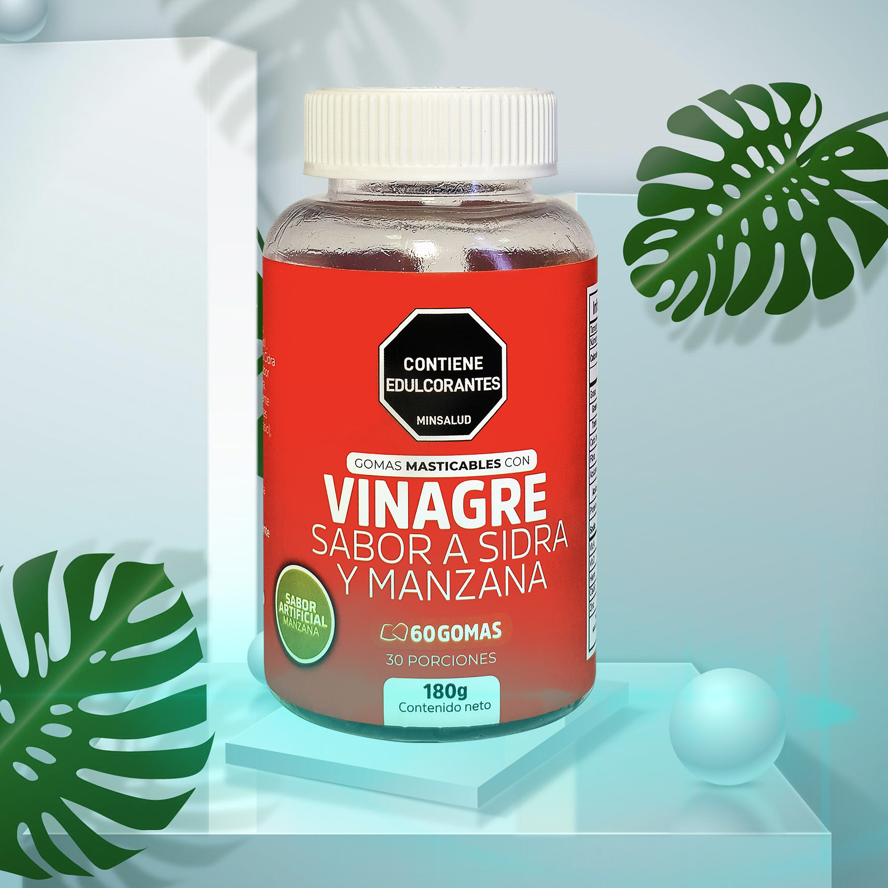 Gomitas Crecel — de Vinagre Sidra Manzanas