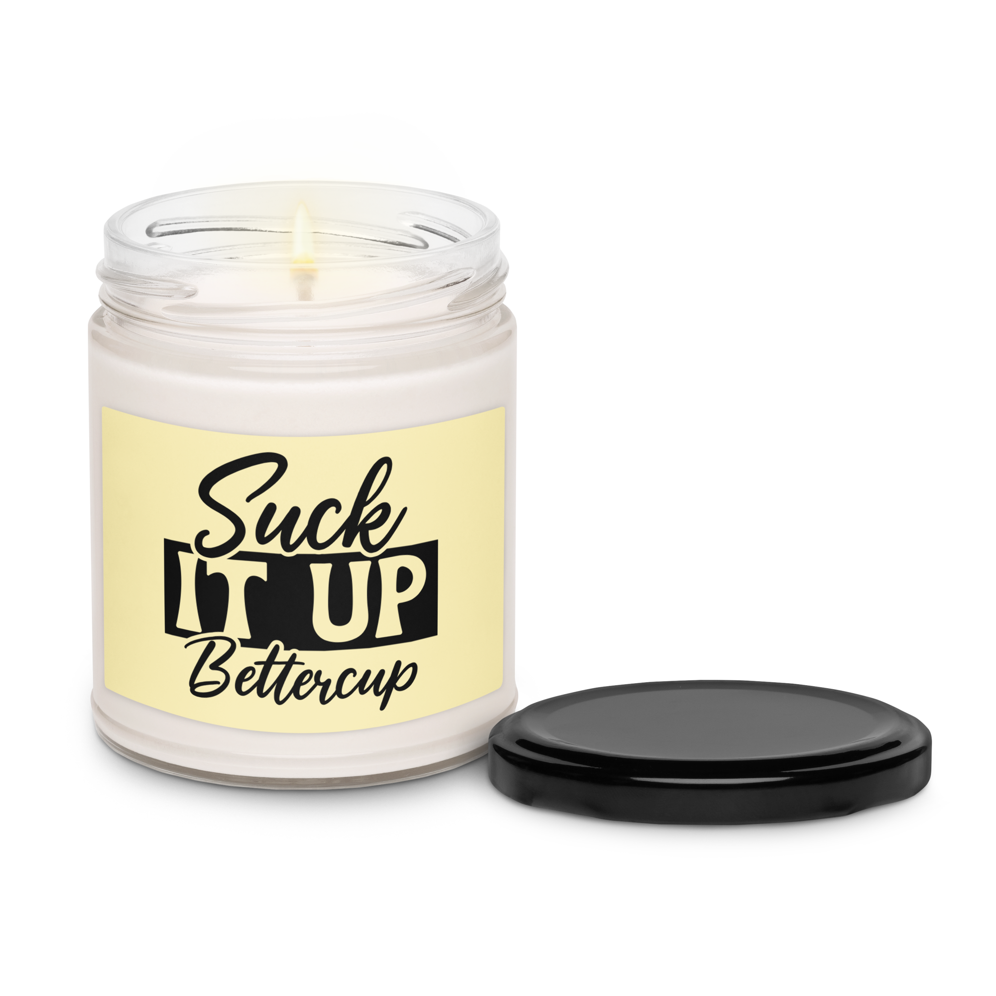 Suck It Up Bettercup Candle
