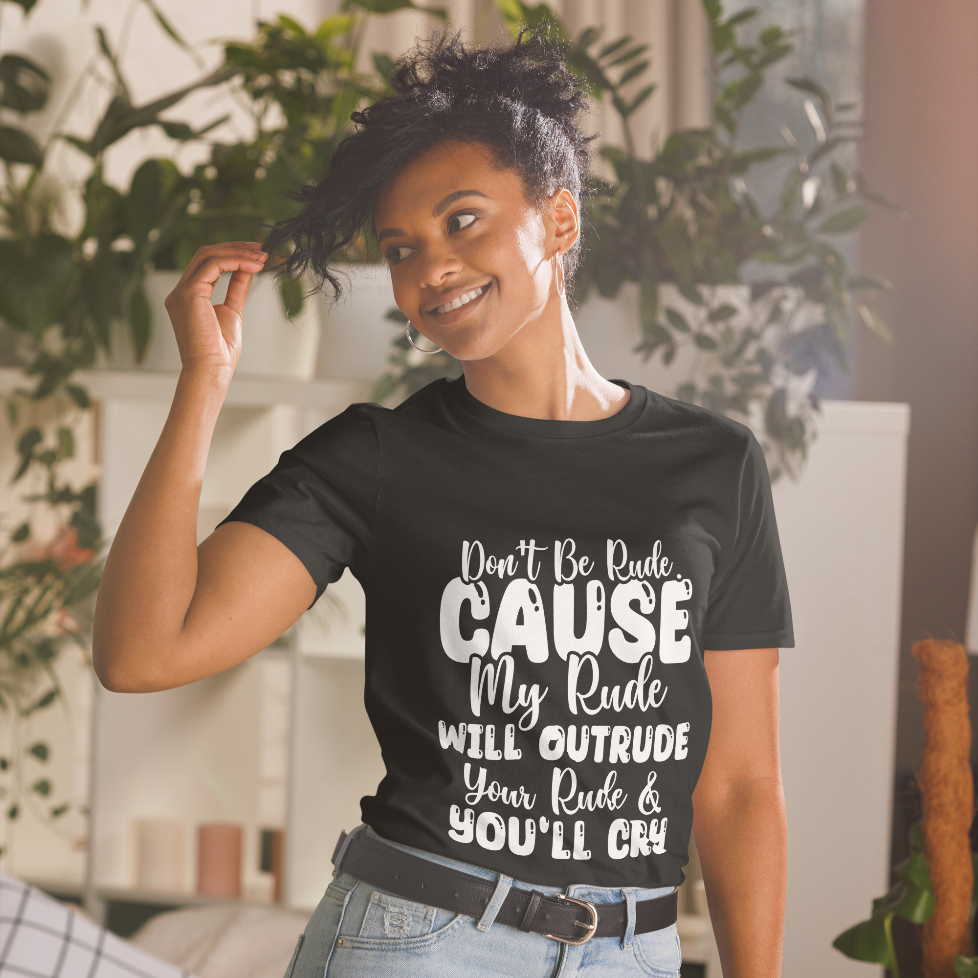 Don't Be Rude Graphic T-Shirt