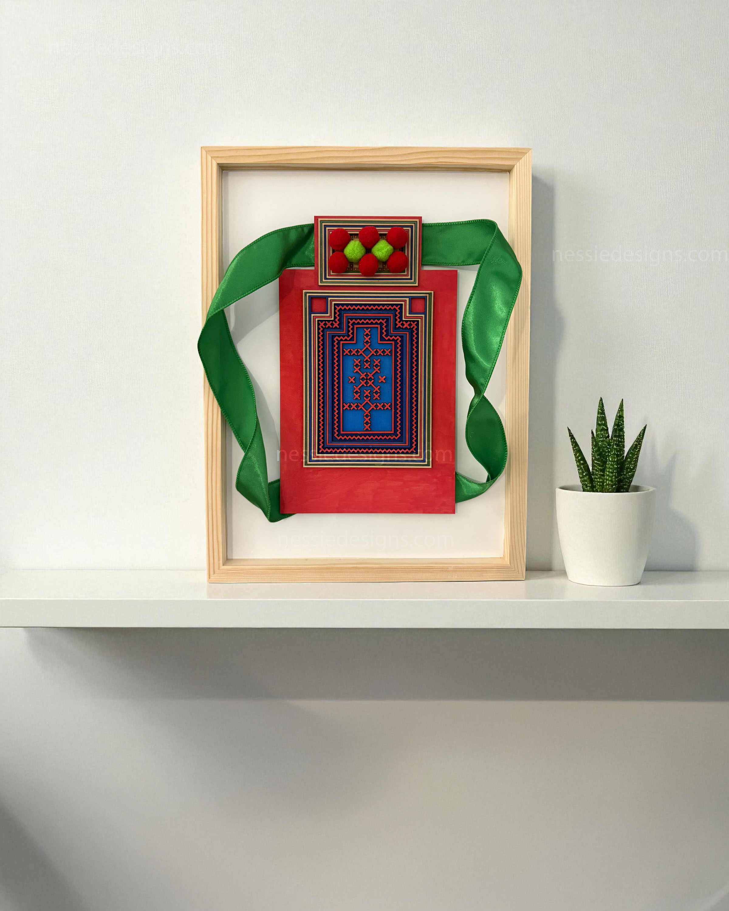 Handcrafted Hmong Child Sling Art Piece