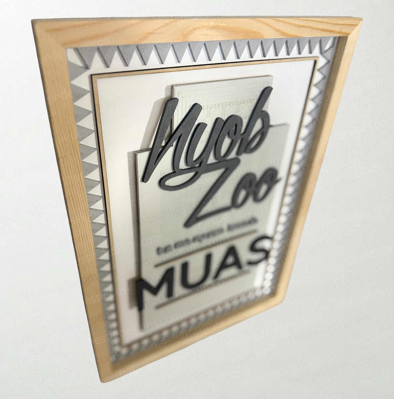 Framed Child Sling Nyob Zoo Wall Art