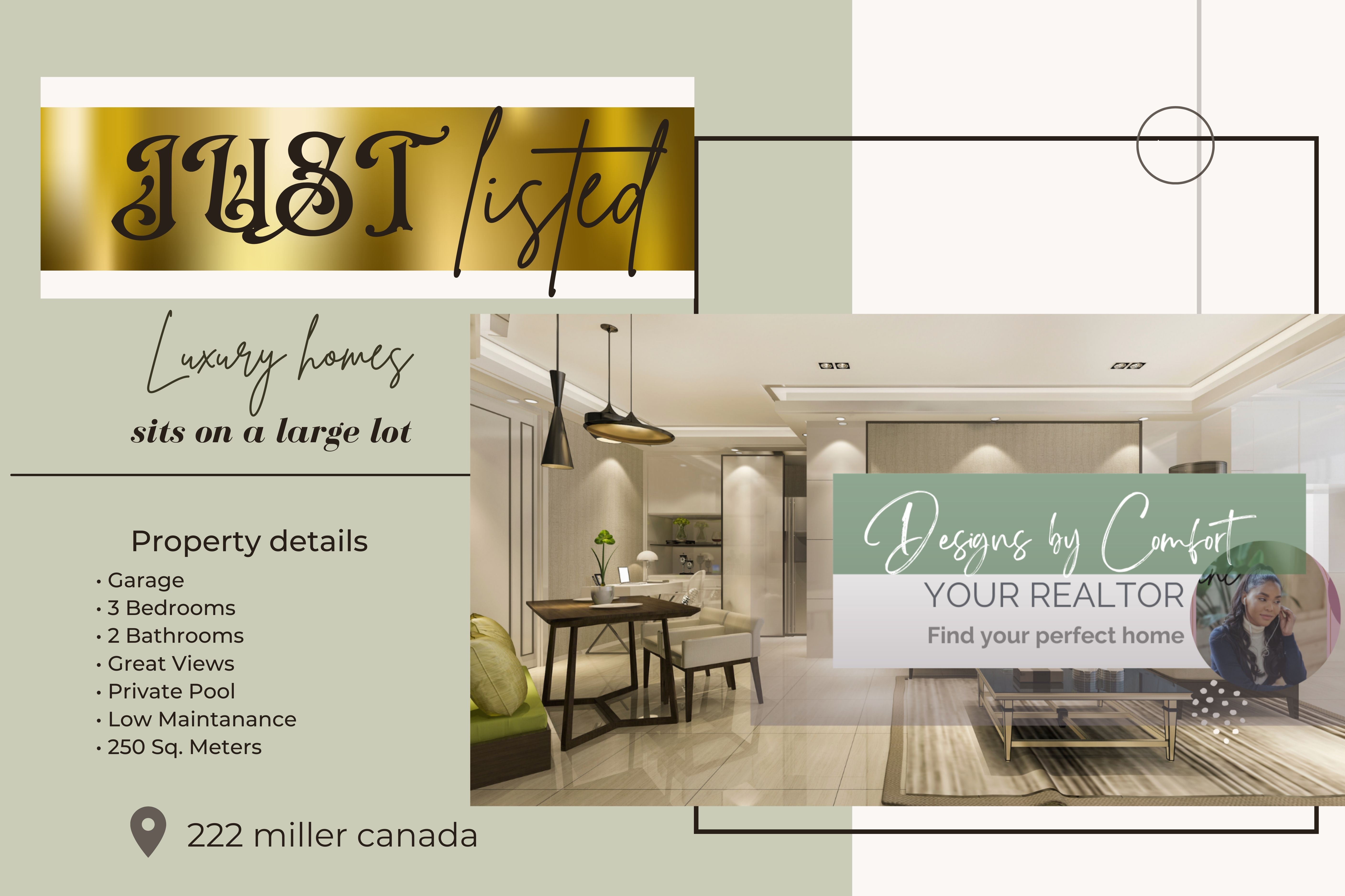 Real Estate Poat Card 6x4 VOL.1