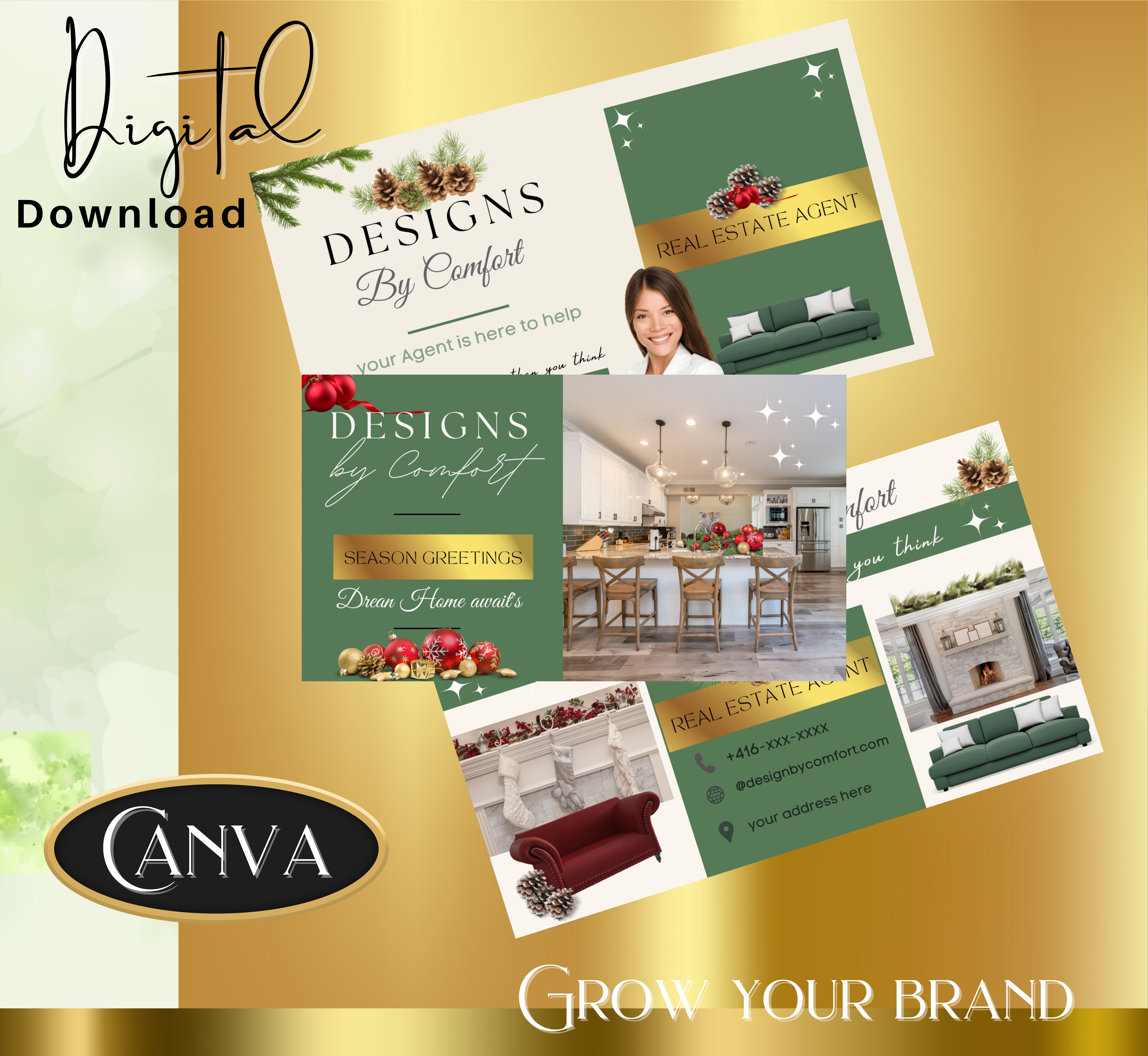 Season Greetings Facebook Cover Banners 