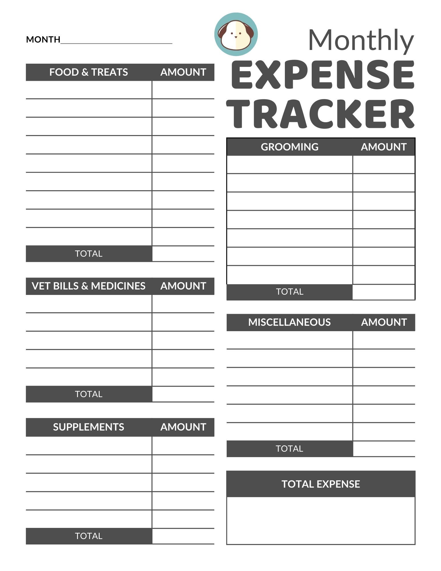 Pet Health Tracker Bundle