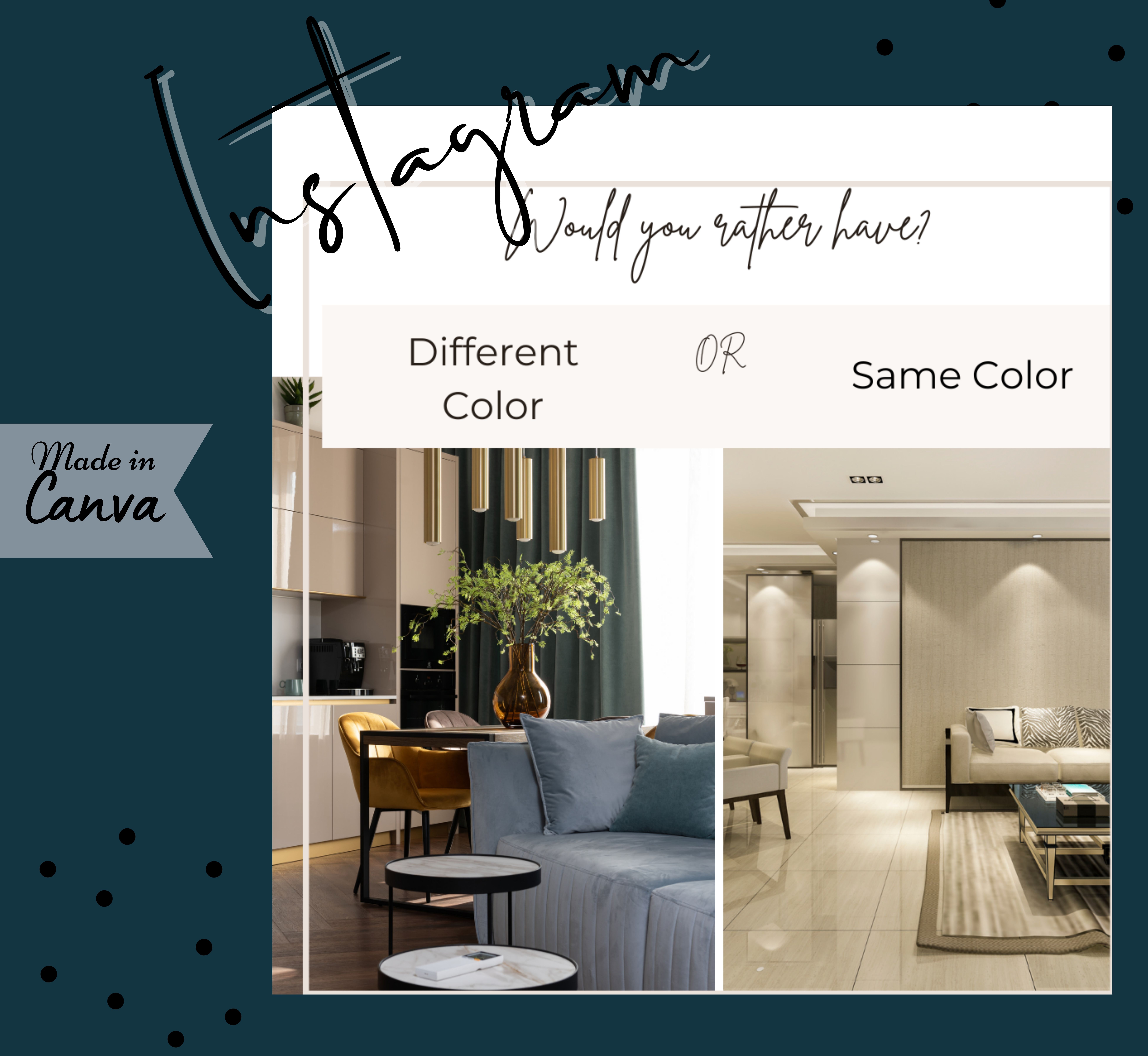 WOULD YOU RATHER REAL ESTATE INSTAGRAM POST TEMPLATES