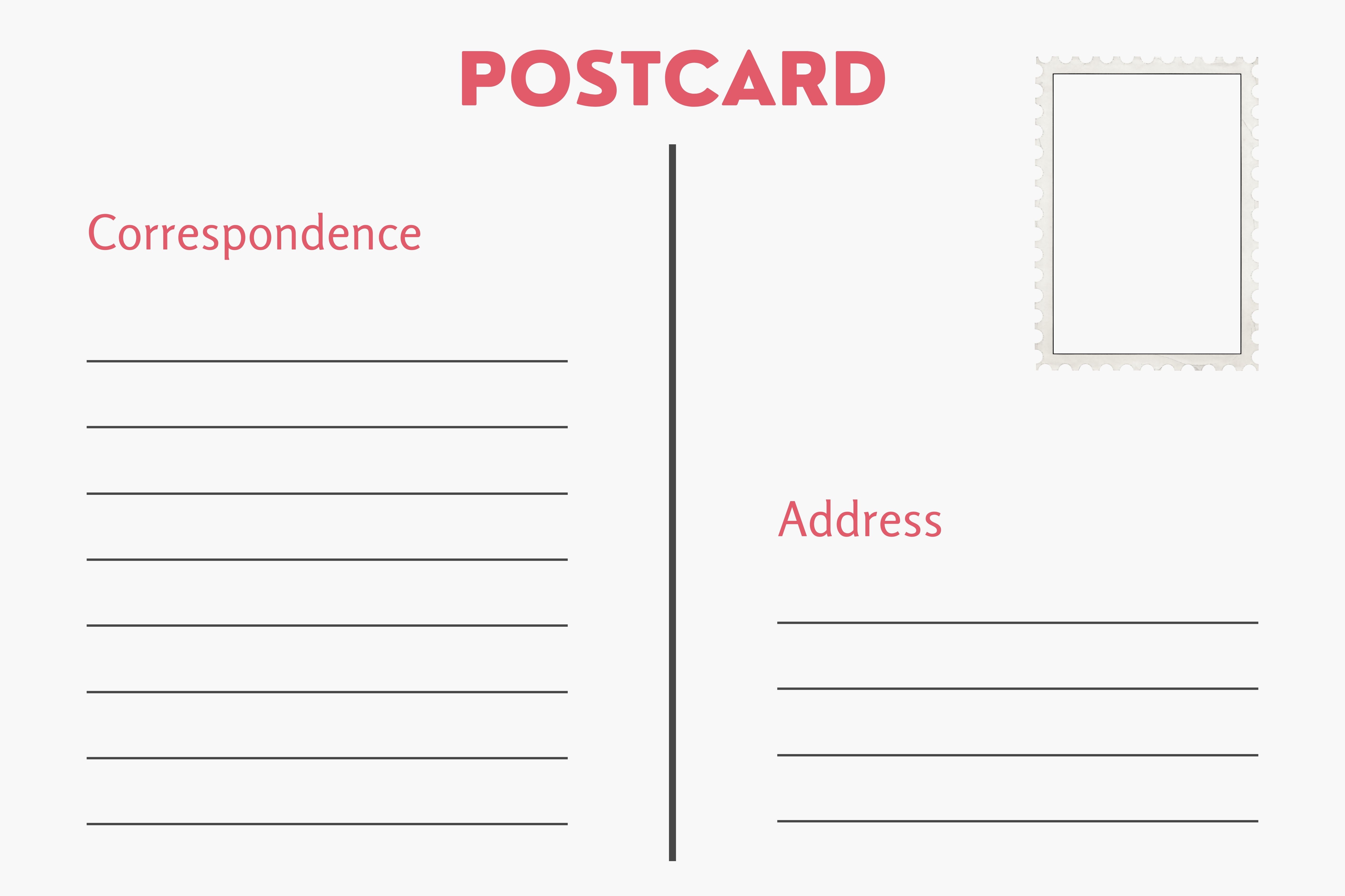 5 REAL ESTATE Postcard Flyer + Backs / size 6 X 4 inches VOL . 3