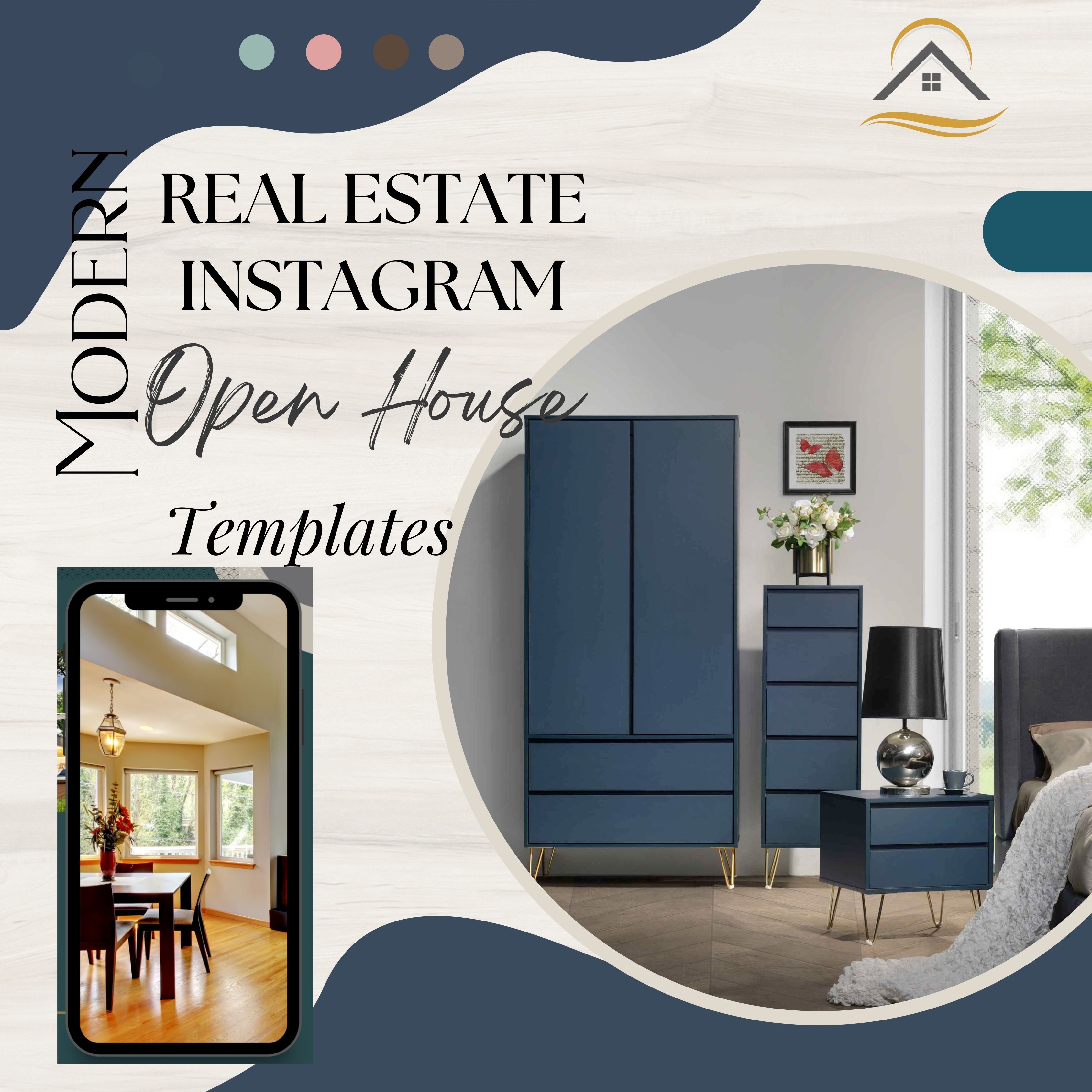 51 Pages Real Estate Instagram Templates