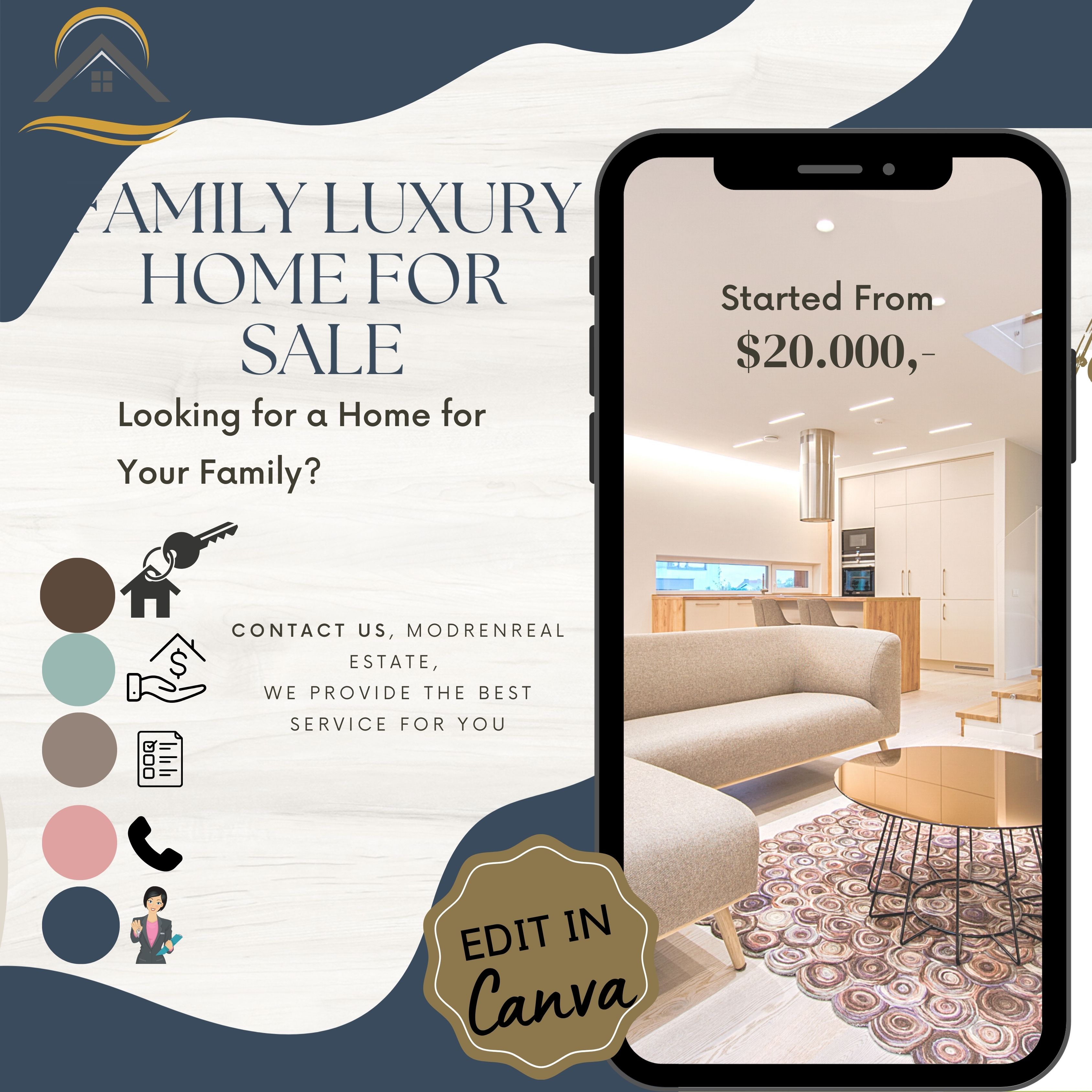 51 Pages Real Estate Instagram Templates