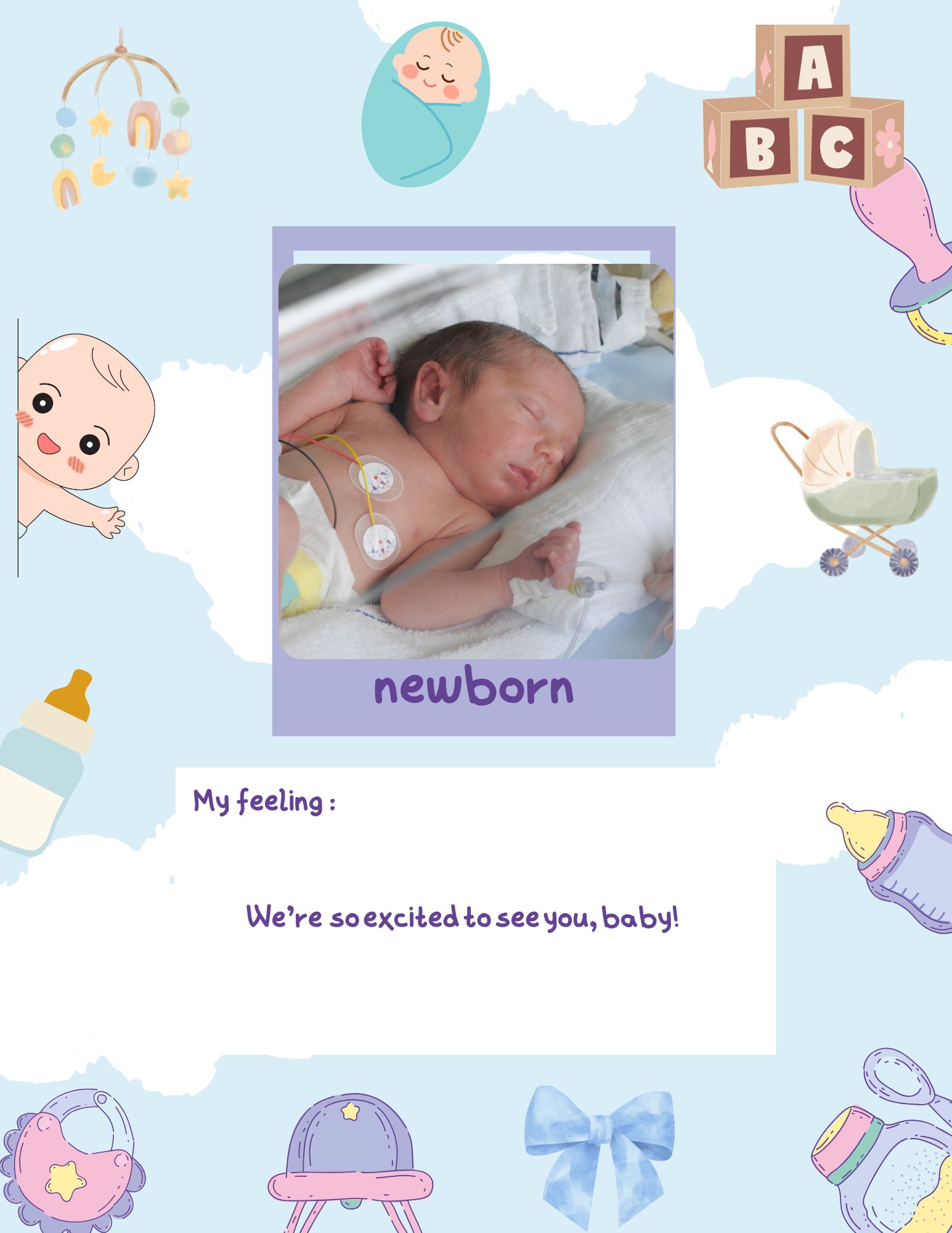  Pregnancy Journal for first time moms - week by week pregnancy perfect for a boy