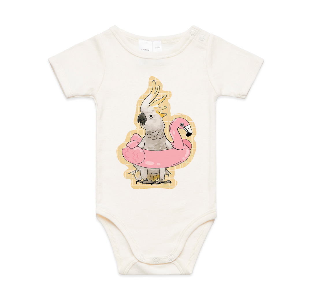 Ruby Organic Infant Mini-Me One-Piece.