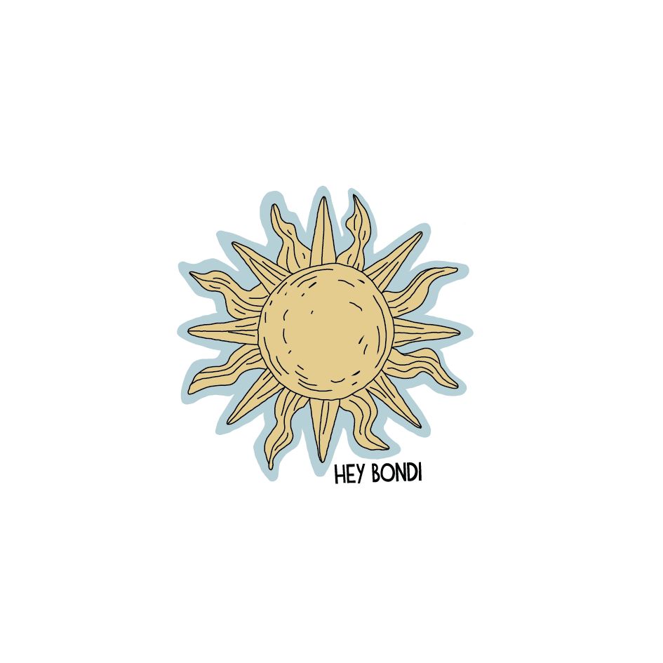 Sun Sticker