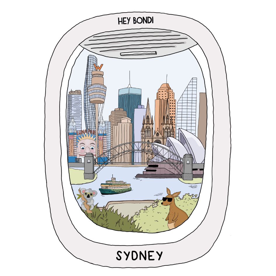Sydney sticker