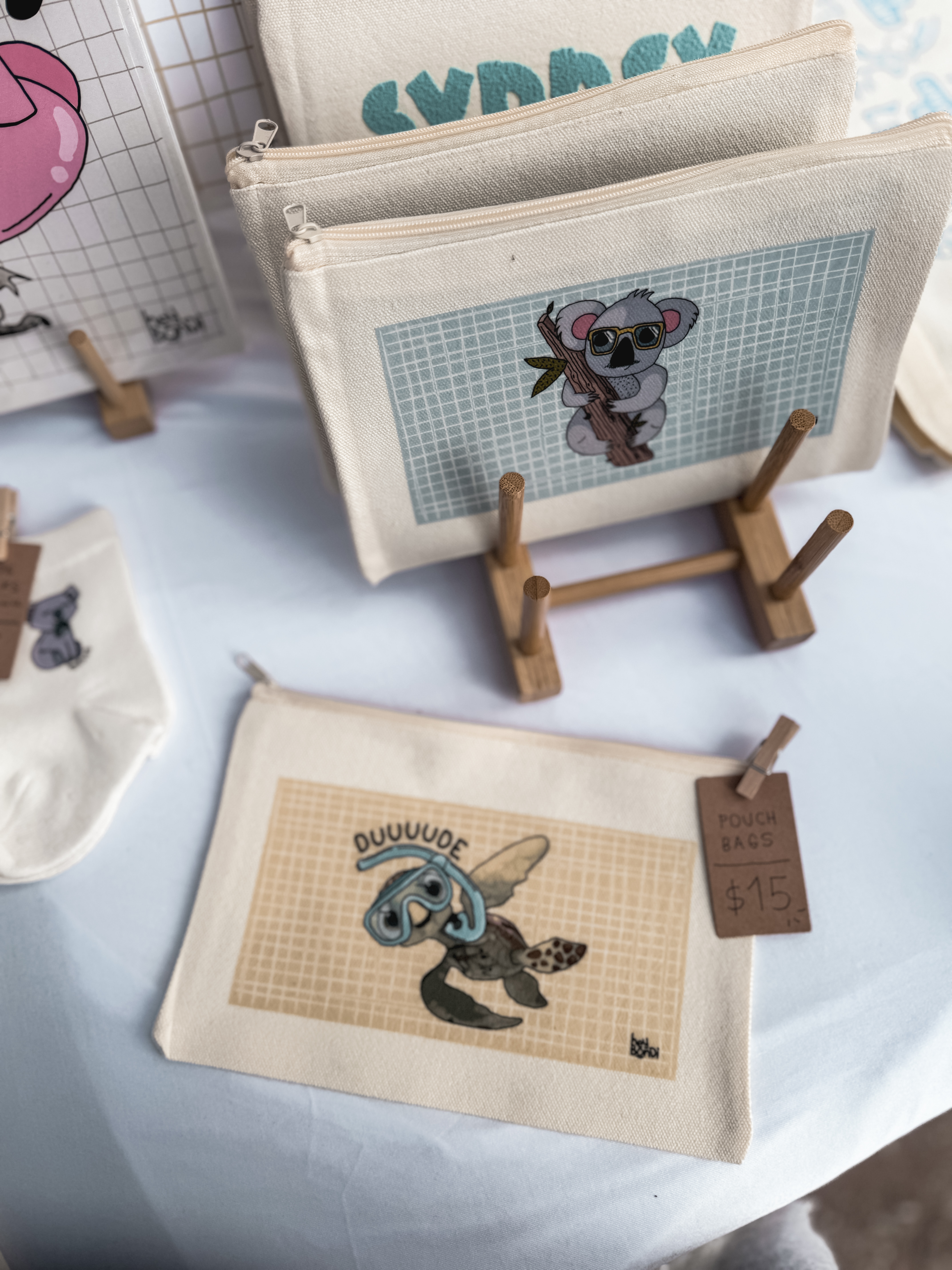 Duuude Turtle Pouch Bag