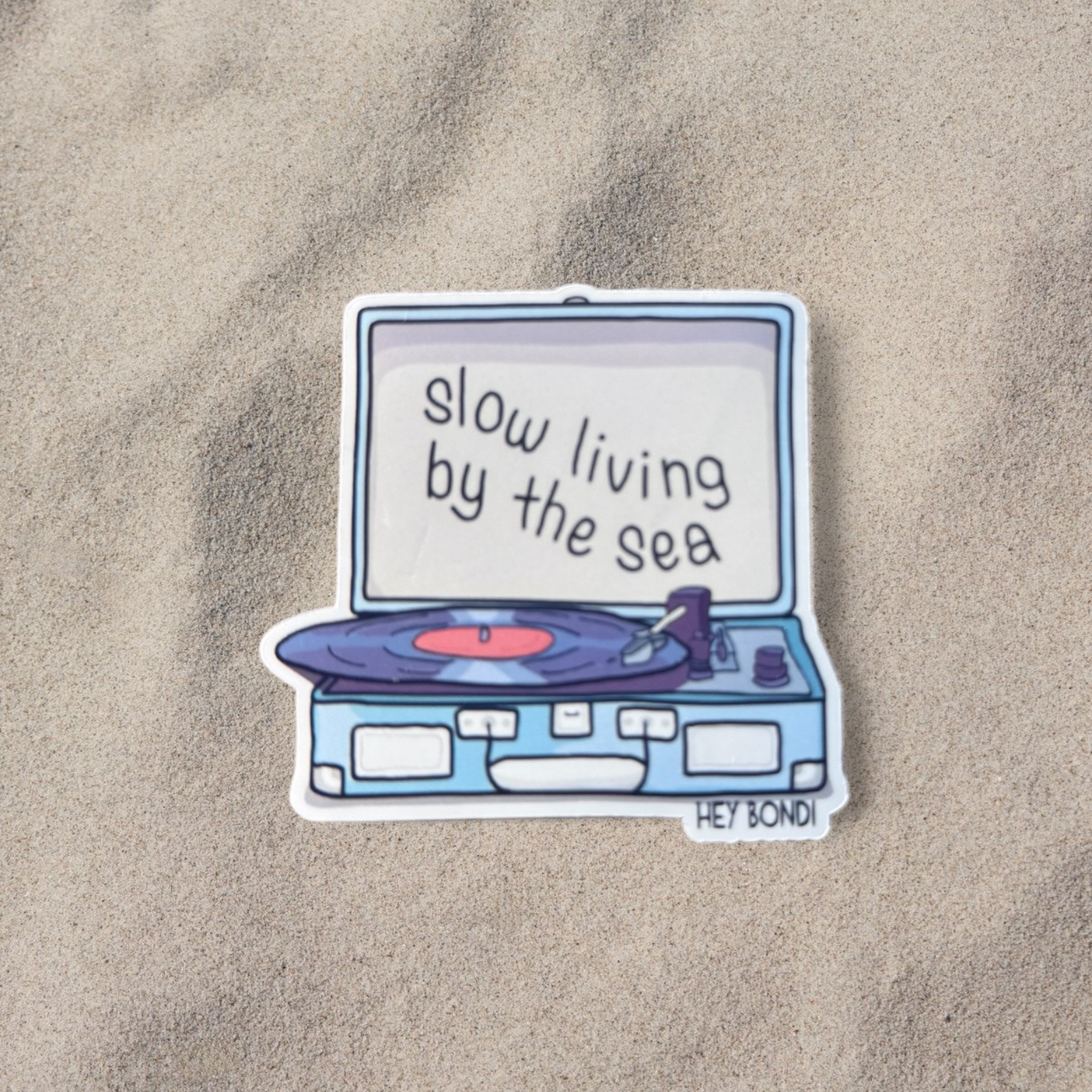 Record Music Sticker