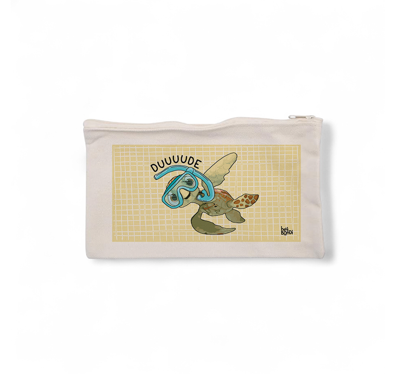 Duuude Turtle Pouch Bag