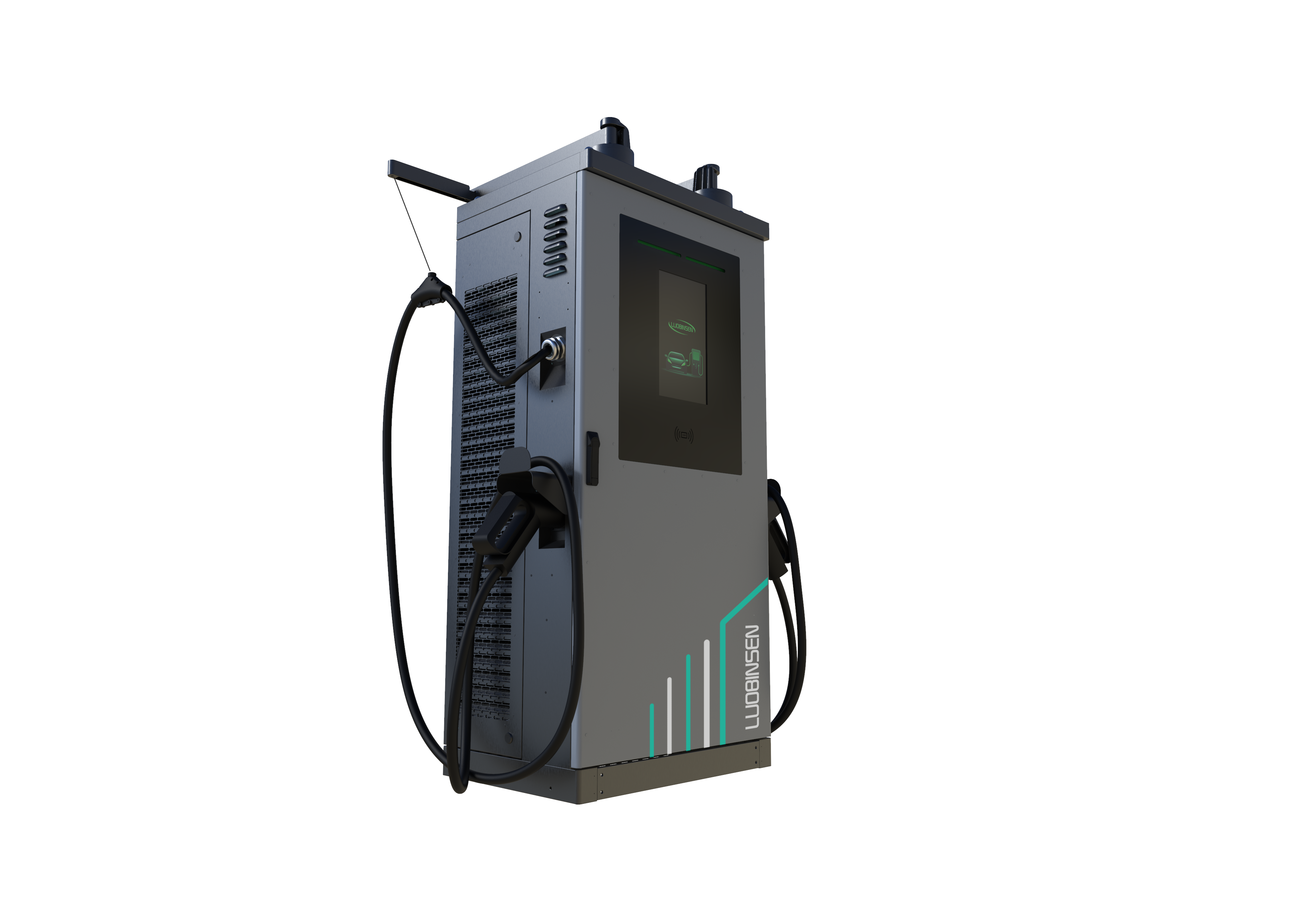 60kw - 320kw integrated dual - gun DC commercial charging pile