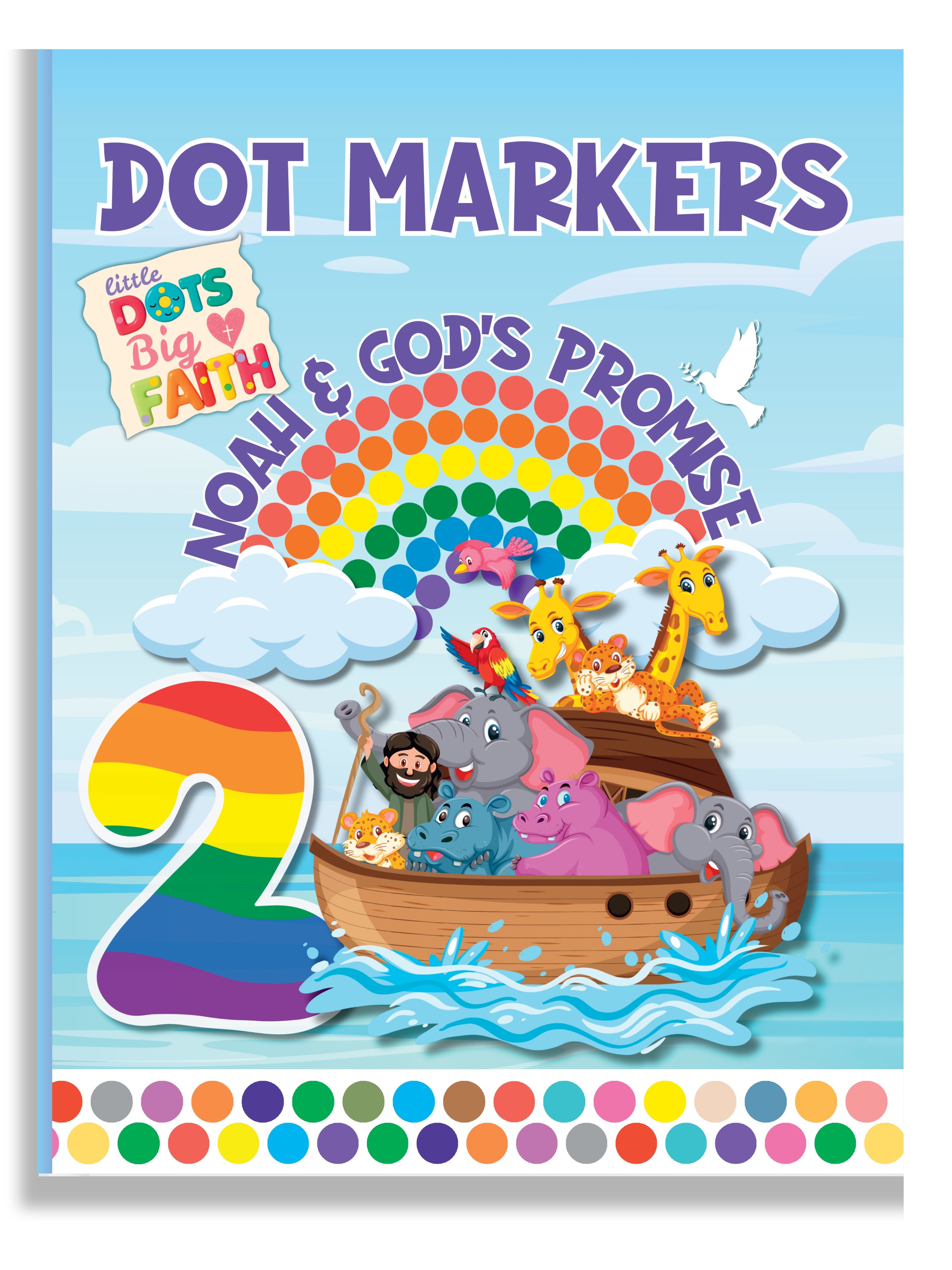 Dot Markers - Noah & God's Promise (Little Dots Big Faith)